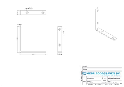 GB Dorpelhoek Zwaar 125x125mm Verzinkt-3