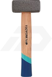 Tecwerk Vuisthamer 1250 Gr. Met Hickory Steel