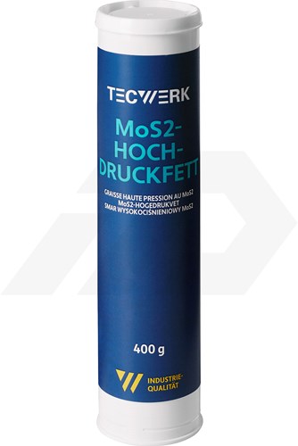 Tecwerk MoS2 Hogedrukvet Vet Zwartgrijs (400 Gram)