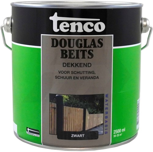 Tenco Douglasbeits Dekkend Zwart 2.500ml