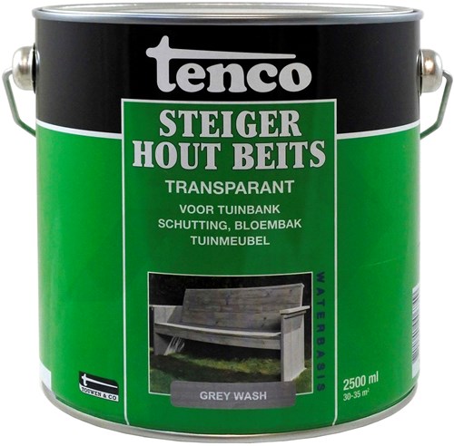 Tenco Steigerhoutbeits Transparant Grey Wash 2.500ml