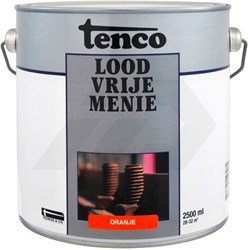 Tenco Loodvrije Menie Oranje 2.500ml