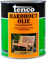 Tenco Hardhoutolie Transparant 1.000ml