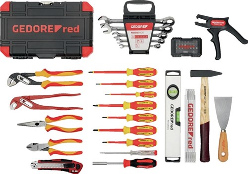 Gedore Red Elektriciens Tool Case R21652089 - 88-delig -2