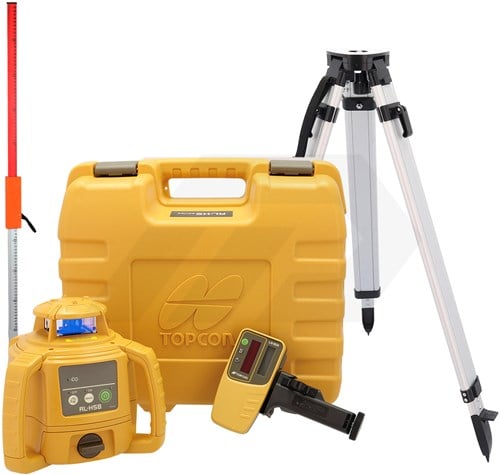 Topcon RL-H5B Bouwlaser Incl. LS-80X Ontvanger, Baak & Statief