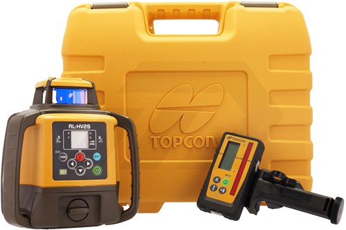 Topcon RL-HV2S Bouwlaser Incl. LS-100D Milimeter Ontvanger
