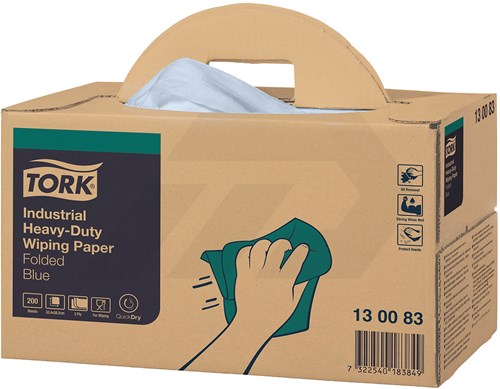 Tork W7 Industriële Heavy Duty Reinigingsdoeken (200 Stuks)