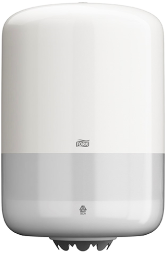 Tork M2 Centerfeed Poetspapier Dispenser Wit