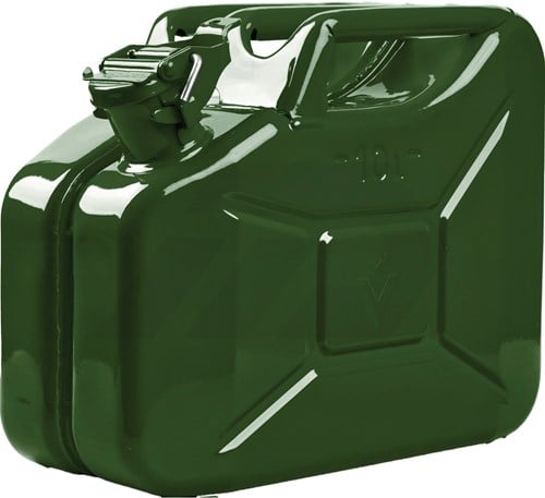 Valpro Jerrycan 10 Ltr Metaal Groen