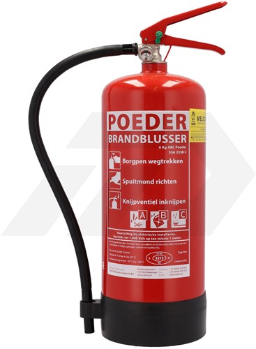Velco P6 ABC Poederblusser 6kg  (1 st.)
