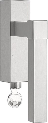 Formani Square Draaikiepbeslag Mat RVS VL115DKLOCK IN L