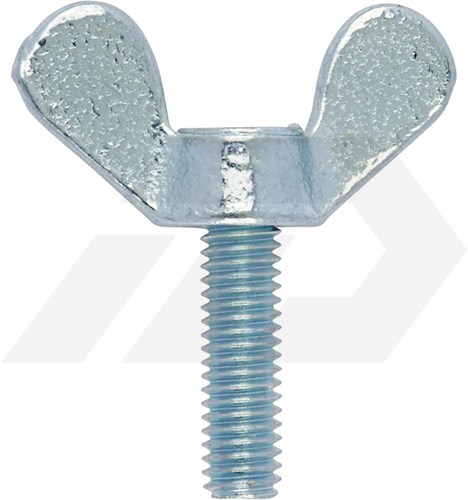 Vleugelschroef M10x20mm Verzinkt DIN 316
