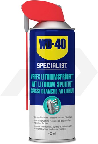 WD-40 Lithiumspuitvet Wit 400ml