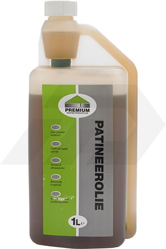 Wentzel Patineerolie Voor Bladlood (1,0 Ltr.)