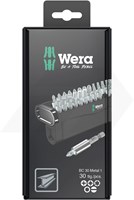 Wera Bit-Check 30 Metal 1 SB Bitset 30-Delig SL/PH/PZD/TX/INBUS-3