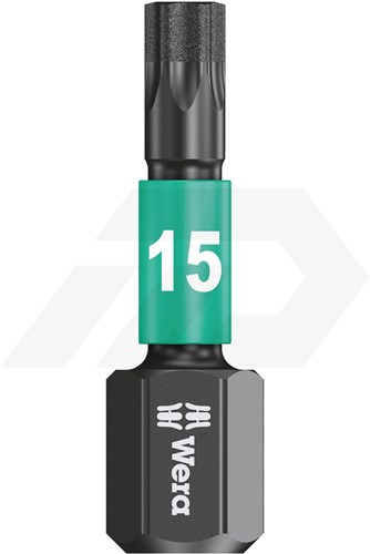 Wera 867/1 IMP DC Impactschroefbit TX 15x25mm 1/4" (10 Stuks)