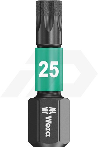 Wera 867/1 IMP DC Impactschroefbit TX 25x25mm 1/4" (10 Stuks)
