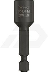 Wera 869/4M Dopsleutelbit 10x50mm Magnetisch