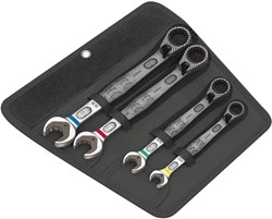Wera 6001 Joker Ringratelsteeksleutelset 4-Delig 10-19mm