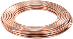 Halcor Koperen Buis 22x1,1mm Zacht Op Rol 25 Mtr. (KIWA/Gastec)